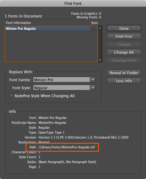 Install fonts in adobe indesign